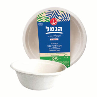 קעריות מתכלות מקנה סוכר