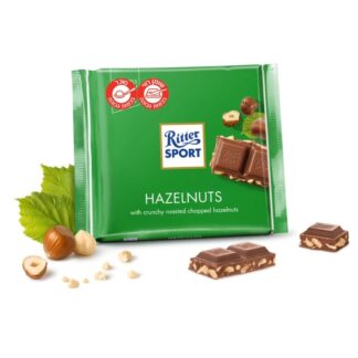 ריטר שוקולד חלב עם שברי אגוזים