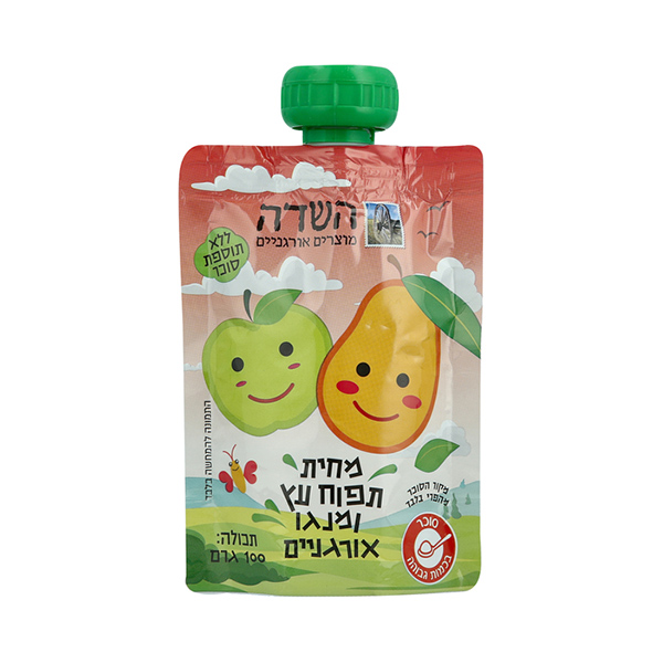 סקוויז מחית תפוח עץ ומנגו